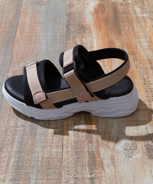 SpRay(スプレイ)の「スポーツサンダル(サンダル・レディース・ブラック/ホワイト/ベージュ/ブラック×ブラック・X-LARGE/SMALL/MEDIUM/LARGE)」の5枚目の写真