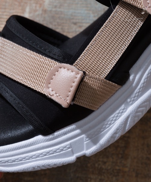 SpRay(スプレイ)の「スポーツサンダル(サンダル・レディース・ブラック/ホワイト/ベージュ/ブラック×ブラック・X-LARGE/SMALL/MEDIUM/LARGE)」の10枚目の写真