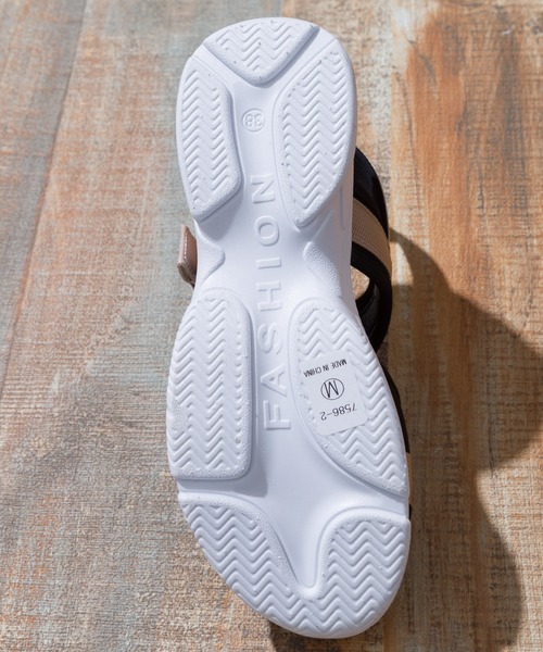 SpRay(スプレイ)の「スポーツサンダル(サンダル・レディース・ブラック/ホワイト/ベージュ/ブラック×ブラック・X-LARGE/SMALL/MEDIUM/LARGE)」の12枚目の写真