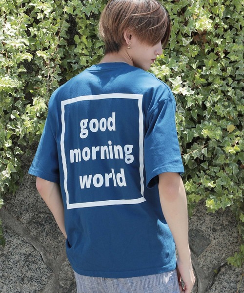 ビッグシルエット グラフィックプリント半袖Tシャツ ビッグシルエット グラフィックプリント半袖Tシャツ