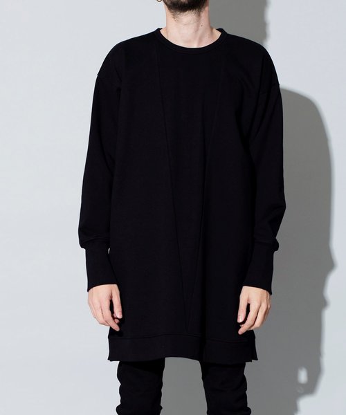 NO ID.（ノーアイディ）の「【NO ID.】Big Gusset Pullover / ビッグ ガゼット プルオーバー（Tシャツ/カットソー・メンズ・ブラック/グレー/ベージュ・ONE SIZE）」の6枚目の写真