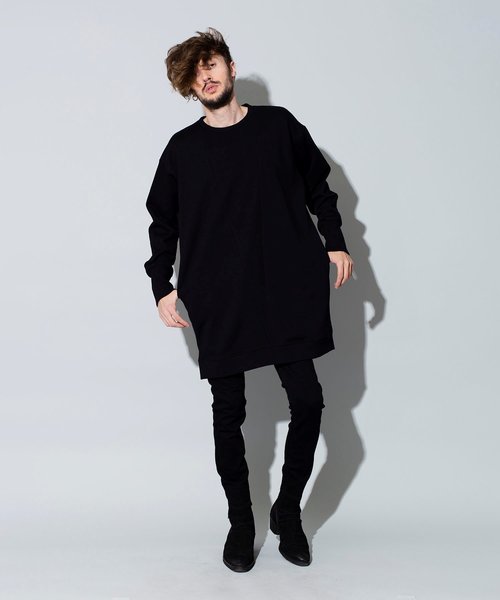 NO ID.（ノーアイディ）の「【NO ID.】Big Gusset Pullover / ビッグ ガゼット プルオーバー（Tシャツ/カットソー・メンズ・ブラック/グレー/ベージュ・ONE SIZE）」の12枚目の写真