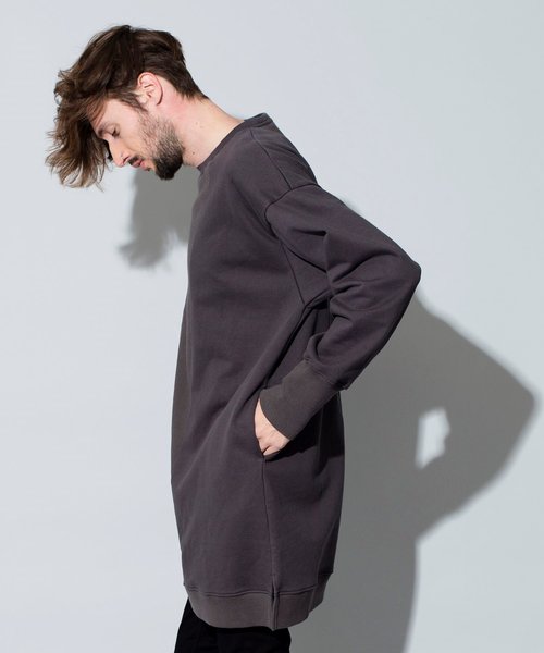 NO ID.（ノーアイディ）の「【NO ID.】Big Gusset Pullover / ビッグ ガゼット プルオーバー（Tシャツ/カットソー・メンズ・ブラック/グレー/ベージュ・ONE SIZE）」の22枚目の写真