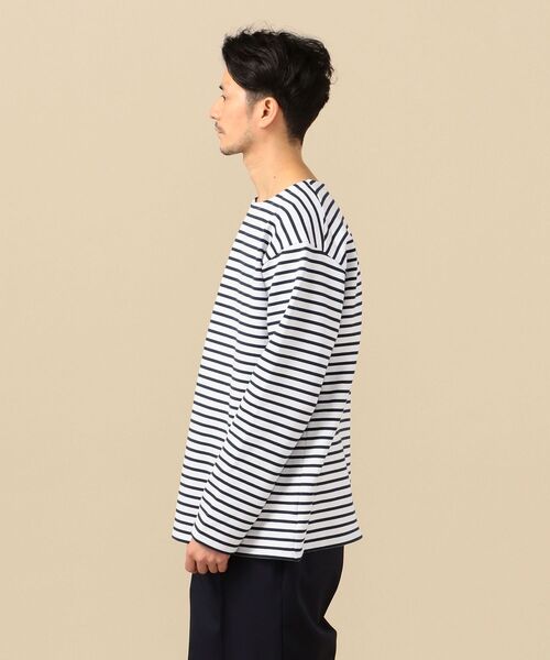 SHIPS(シップス)の「SHIPS: フリース ボートネック ロングスリーブ プルオーバー (ロンT)(Tシャツ/カットソー・メンズ・ブラック/グリーン/オレンジ/ネイビー・X-LARGE/SMALL/LARGE/MEDIUM)」の8枚目の写真