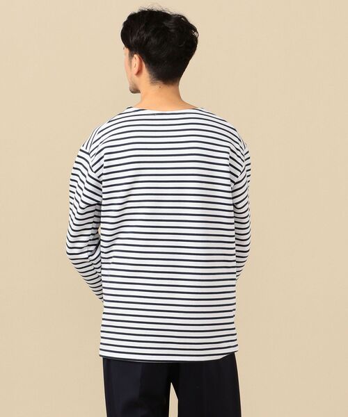 SHIPS(シップス)の「SHIPS: フリース ボートネック ロングスリーブ プルオーバー (ロンT)(Tシャツ/カットソー・メンズ・ブラック/グリーン/オレンジ/ネイビー・X-LARGE/SMALL/LARGE/MEDIUM)」の9枚目の写真