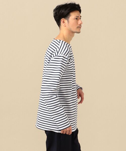 SHIPS(シップス)の「SHIPS: フリース ボートネック ロングスリーブ プルオーバー (ロンT)(Tシャツ/カットソー・メンズ・ブラック/グリーン/オレンジ/ネイビー・X-LARGE/SMALL/LARGE/MEDIUM)」の10枚目の写真