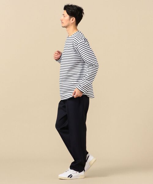 SHIPS(シップス)の「SHIPS: フリース ボートネック ロングスリーブ プルオーバー (ロンT)(Tシャツ/カットソー・メンズ・ブラック/グリーン/オレンジ/ネイビー・X-LARGE/SMALL/LARGE/MEDIUM)」の13枚目の写真