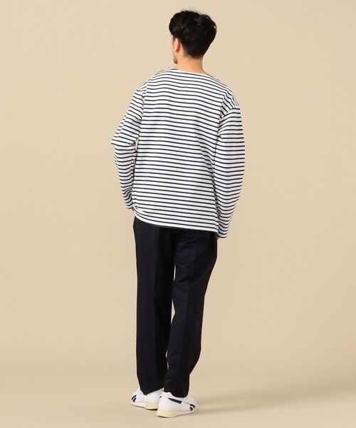 SHIPS(シップス)の「SHIPS: フリース ボートネック ロングスリーブ プルオーバー (ロンT)(Tシャツ/カットソー・メンズ・ブラック/グリーン/オレンジ/ネイビー・X-LARGE/SMALL/LARGE/MEDIUM)」の14枚目の写真