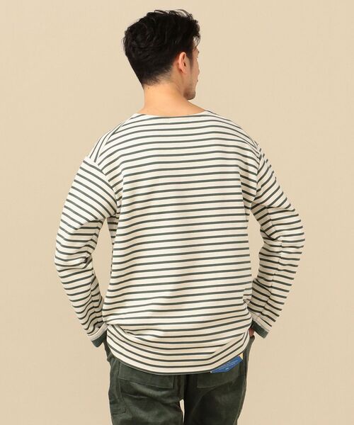 SHIPS(シップス)の「SHIPS: フリース ボートネック ロングスリーブ プルオーバー (ロンT)(Tシャツ/カットソー・メンズ・ブラック/グリーン/オレンジ/ネイビー・X-LARGE/SMALL/LARGE/MEDIUM)」の19枚目の写真