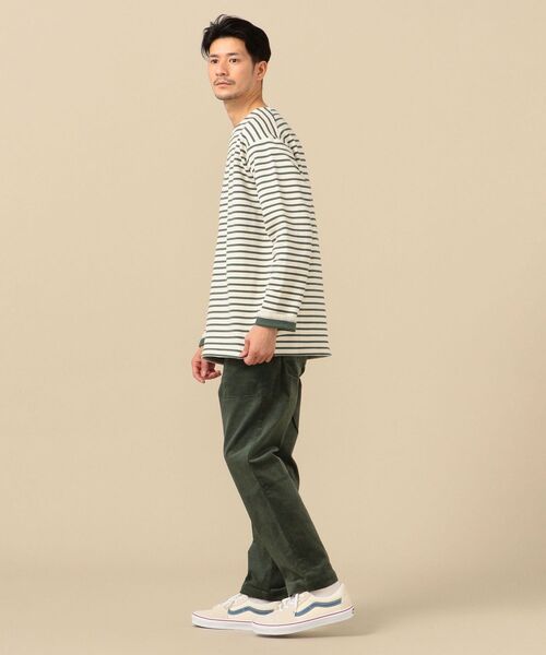 SHIPS(シップス)の「SHIPS: フリース ボートネック ロングスリーブ プルオーバー (ロンT)(Tシャツ/カットソー・メンズ・ブラック/グリーン/オレンジ/ネイビー・X-LARGE/SMALL/LARGE/MEDIUM)」の21枚目の写真