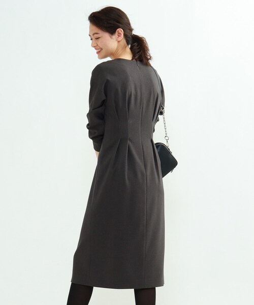 セール S ファインライクウールワンピース ワンピース Indivi インディヴィ のファッション通販 Zozotown