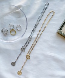 CLEA | Ｙ字コインチェーンネックレス(ネックレス)