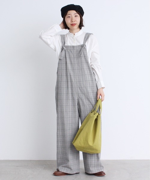 パーリッシPAR ICI ストライプオーバーオールサロペットパンツ パーリッシPAR ICI ストライプオーバーオールサロペットパンツ