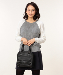 ROSE BUD | M02990-1 LEATHER SMALL SQUARE BAG(ショルダーバッグ)