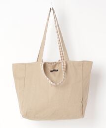 SFW | リバーシブル トート&ショルダーバッグ ギンガムチェック(トートバッグ)