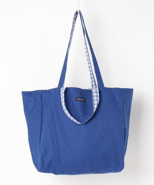 SFW（エスエフダブリュー）の「リバーシブル トート&ショルダーバッグ ギンガムチェック（トートバッグ・レディース・ブラック/イエロー/カーキ/ブルー/ピンク・FREE）」の15枚目の写真