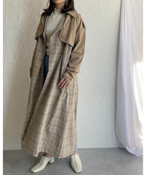 She's Closet（シーズクローゼット）の「タータンチェック柄ベルト付き