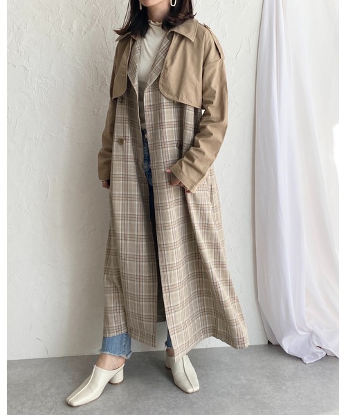 She's Closet（シーズクローゼット）の「タータンチェック柄ベルト付き