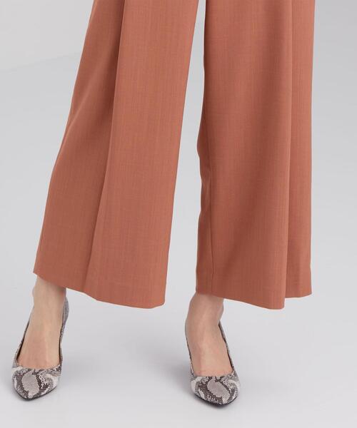 green label relaxing(グリーンレーベルリラクシング)の「◆CB リネンライク カレンダー ワイド パンツ -BP ◇No13◇(その他パンツ・レディース・ナチュラル/ダークブラウン/オレンジ・34/36/38/40/42/44/46)」の10枚目の写真