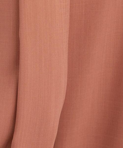 green label relaxing(グリーンレーベルリラクシング)の「◆CB リネンライク カレンダー ワイド パンツ -BP ◇No13◇(その他パンツ・レディース・ナチュラル/ダークブラウン/オレンジ・34/36/38/40/42/44/46)」の11枚目の写真