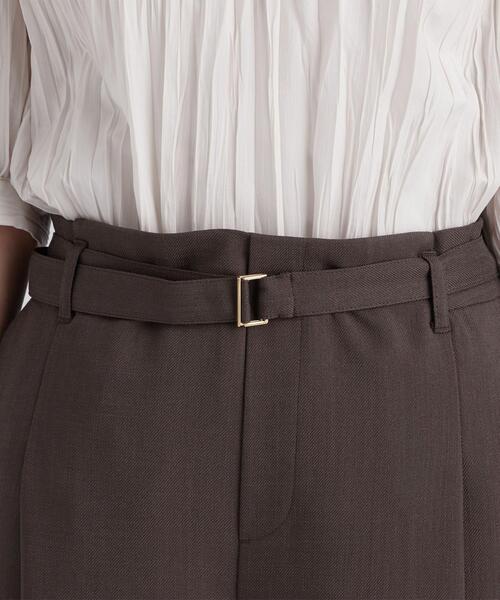 green label relaxing(グリーンレーベルリラクシング)の「◆CB リネンライク カレンダー ワイド パンツ -BP ◇No13◇(その他パンツ・レディース・ナチュラル/ダークブラウン/オレンジ・34/36/38/40/42/44/46)」の18枚目の写真