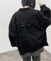 バックレースアップミリタリーブルゾン【ZOZOTOWN限定アイテム】
