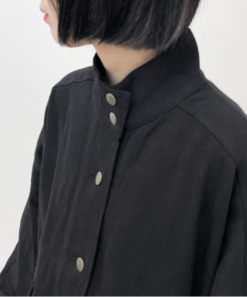 apres jour mignon(アプレジュールミニョン)の「バックレースアップミリタリーブルゾン【ZOZOTOWN限定アイテム】(ブルゾン・レディース・カーキ/ブラック・フリー/X-LARGE)」の17枚目の写真