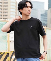 ロゴ刺繍 半袖Tシャツ