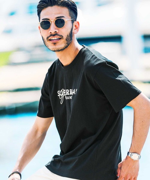 jiggys shop(ジギーズショップ)の「ロゴ刺繍 半袖Tシャツ(Tシャツ/カットソー・メンズ・ホワイト系その他4/グレイッシュベージュ/ホワイト/ブラック系その他4/ホワイト系その他/ブラック系その他/ブラック系その他3/ブルー系その他/ブルー系その他2/ブラック/ブラック系その他2/ホワイト系その他2/ベージュ系その他/ホワイト系その他3/ホワイト系その他5/ホワイト系その他6/ホワイト系その他7/ホワイト系1/ホワイト系/ホワイト系2/ブラック系その他5/ホワイト系3/ブラック系その他6/ブラック系その他7/ブラック系/ブラック系1・X-LARGE/SMALL/MEDIUM/LARGE)」の13枚目の写真