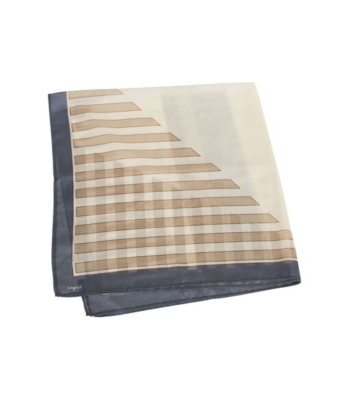 Ungrid（アングリッド）の「モチーフ大判スカーフ（バンダナ/スカーフ・レディース・ブラウン/ブルー・FREE）」の9枚目の写真