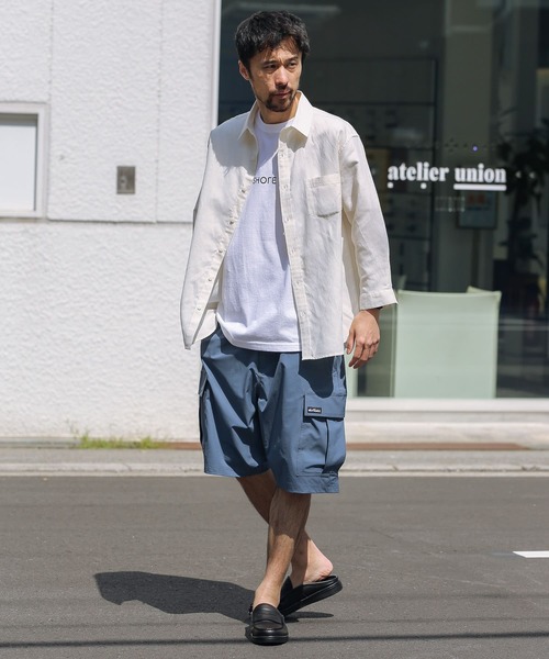 WILD THINGS(ワイルドシングス)の「『別注』WILDTHINGS×Sonny Label BASE CARGO SHORTS(その他パンツ・メンズ・ブラック/オリーブ/ブルー・MEDIUM/LARGE)」の6枚目の写真