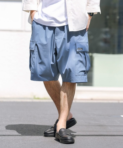 WILD THINGS(ワイルドシングス)の「『別注』WILDTHINGS×Sonny Label BASE CARGO SHORTS(その他パンツ・メンズ・ブラック/オリーブ/ブルー・MEDIUM/LARGE)」の3枚目の写真