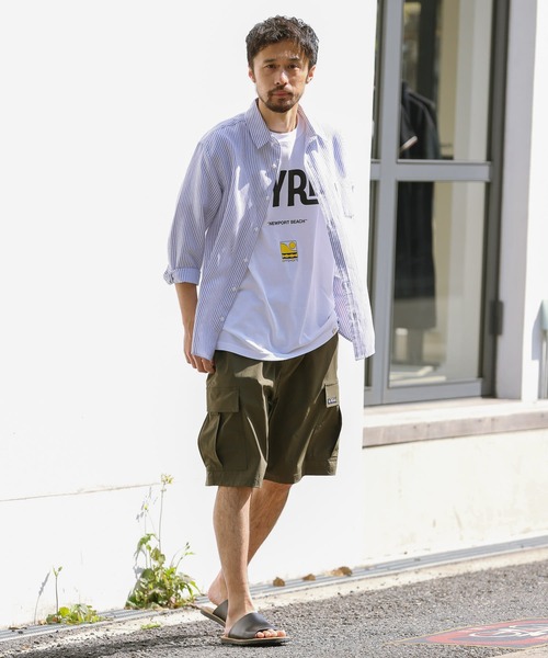 WILD THINGS(ワイルドシングス)の「『別注』WILDTHINGS×Sonny Label BASE CARGO SHORTS(その他パンツ・メンズ・ブラック/オリーブ/ブルー・MEDIUM/LARGE)」の4枚目の写真