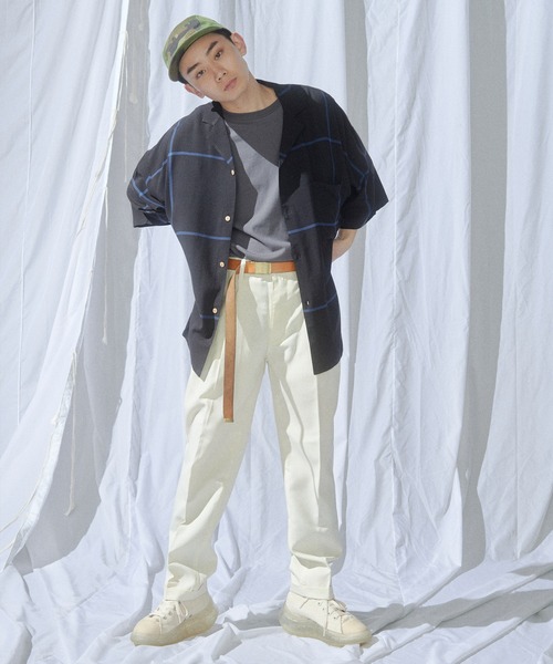 Ressaca（レサーカ）の「オーバーサイズ レーヨン アロハシャツ 総柄 オープンカラーシャツ（シャツ/ブラウス・メンズ・ベージュ/ホワイト系/ベージュ系/ブラック/その他1/ブラック系2/ホワイト/その他/ブラック系1/ブルー/ブラック系/ブルー系/ホワイト系1・M/L）」の18枚目の写真