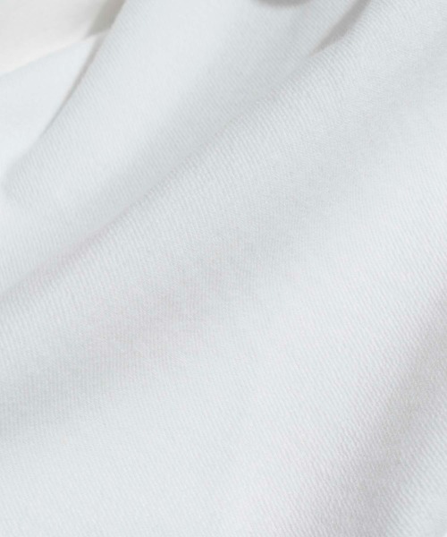 MAISON SPECIAL（メゾンスペシャル）の「《ユニセックスアイテム》【PREMIUM GIFT BOX TEE】カネマサ莫大小ハイゲージインレー裏毛オーバーサイズTシャツ 【MAISON SPECIAL/メゾンスペシャル】（Tシャツ/カットソー・メンズ・ブラック/オフホワイト・0/2/1）」の6枚目の写真