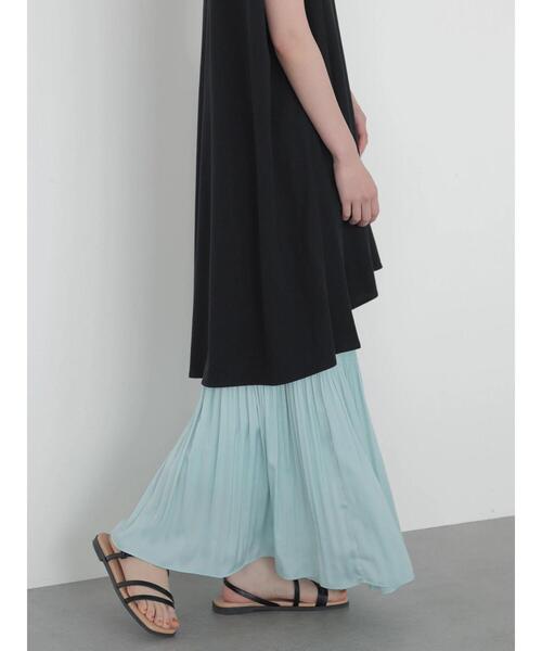 【新品タグ付】アルアバイル マジョリカプリーツスカート LOULOU WILLOUGHBY】マジョリカプリーツスカート|allureville
