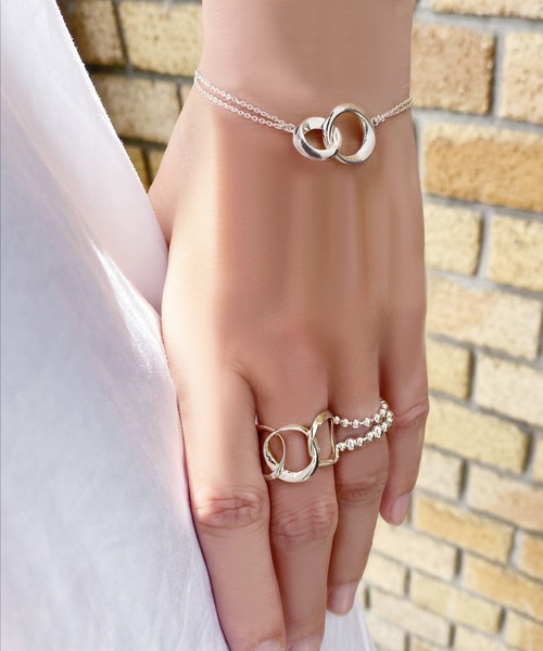 Blanche(ブランシュ)の「Blanche ブランシュ ボールデザインリング Loulou (ルル) SILVER(リング・レディース・シルバー/ゴールド・#11/#13/#15)」の7枚目の写真
