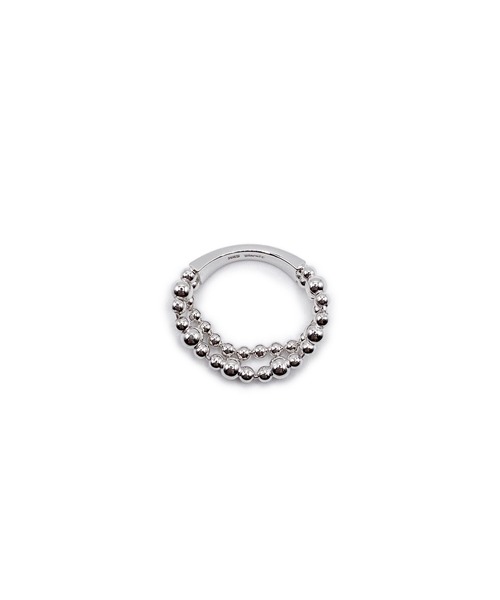 Blanche(ブランシュ)の「Blanche ブランシュ ボールデザインリング Loulou (ルル) SILVER(リング・レディース・シルバー/ゴールド・#11/#13/#15)」の5枚目の写真