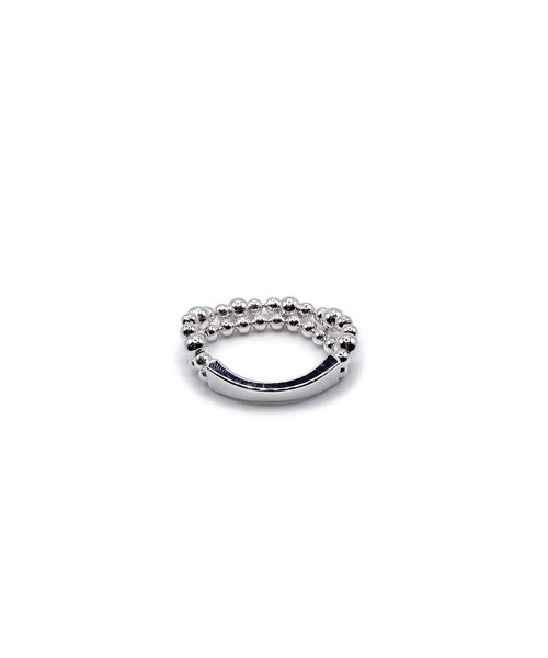 Blanche(ブランシュ)の「Blanche ブランシュ ボールデザインリング Loulou (ルル) SILVER(リング・レディース・シルバー/ゴールド・#11/#13/#15)」の6枚目の写真