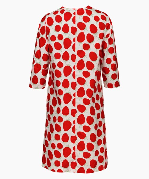 【期間限定】marimekko マリメッコ/ Minori Mansikka ワンピース marimekko（マリメッコ）の「Mansikka / Iltatori dress