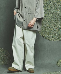 MAISON SPECIAL | 《ユニセックスアイテム》マルチファブリック1タックイージーワイドパンツ 【MAISON SPECIAL/メゾンスペシャル】(その他パンツ)