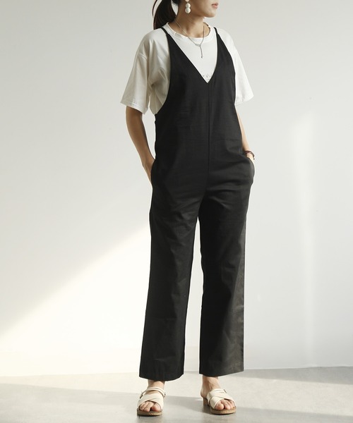 maison de Dolce. ツイードサロペットパンツM