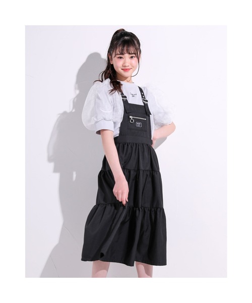 Day Dream Carnival ティアードジャンパースカート＋カチューシャ Day Dream Carnival Tiered JSK by Angelic Pretty