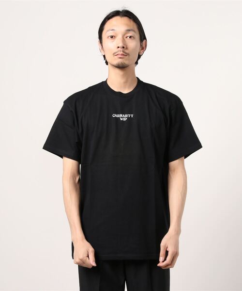 Carhartt WIP(カーハートダブリューアイピー)の「S/S PANIC T-SHIRT(Tシャツ/カットソー・メンズ・ホワイト/ブラック/パープル/オレンジ・SMALL/MEDIUM/LARGE/X-LARGE)」の1枚目の写真