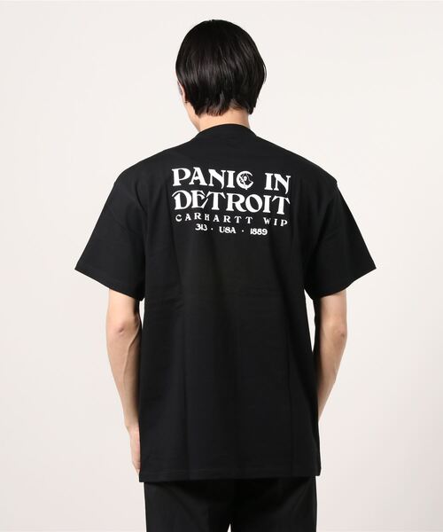 Carhartt WIP(カーハートダブリューアイピー)の「S/S PANIC T-SHIRT(Tシャツ/カットソー・メンズ・ホワイト/ブラック/パープル/オレンジ・SMALL/MEDIUM/LARGE/X-LARGE)」の8枚目の写真