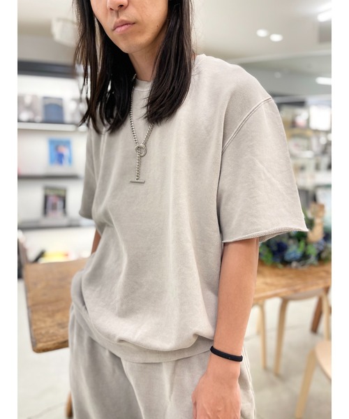 603（ロクマルサン）の「603 ショートスリーブスウェットTシャツ（スウェット・メンズ・ライトグレー・FREE）」の13枚目の写真