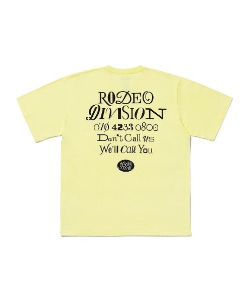 A6OVE(アヴォブ)の「GARDEN LOGO TEE(Tシャツ/カットソー・メンズ・イエロー/ブラック・M/L/XL)」の2枚目の写真
