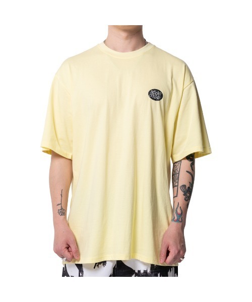 A6OVE(アヴォブ)の「GARDEN LOGO TEE(Tシャツ/カットソー・メンズ・イエロー/ブラック・M/L/XL)」の6枚目の写真