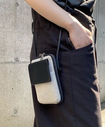 DouDou | キャンバス×レザー機能ポシェット(ショルダーバッグ)