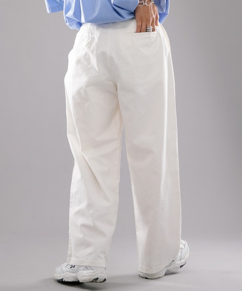 kutir（クティール）の「ワイドストレートチノパンツ（チノパンツ・メンズ・ホワイト/ライトブルー/ボルドー・SMALL/MEDIUM/LARGE）」の15枚目の写真